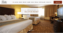 Desktop Screenshot of kahlerinnsuites.com